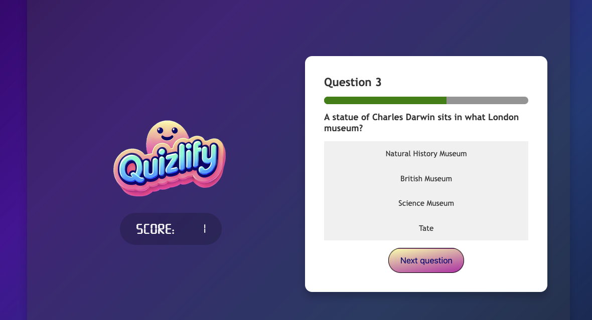 Quizlify preview